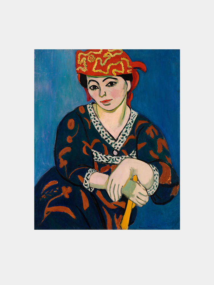 Matisse:  "Red Madras Headdress (Le Madras rouge) (1907)" Art Print