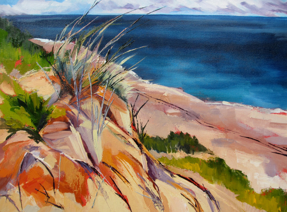 Ballstron Beach Art Print