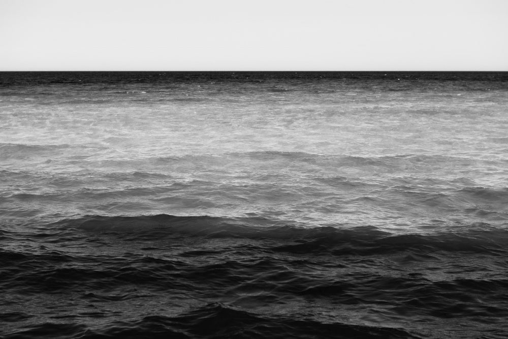 Rough sea in Italy Art Print