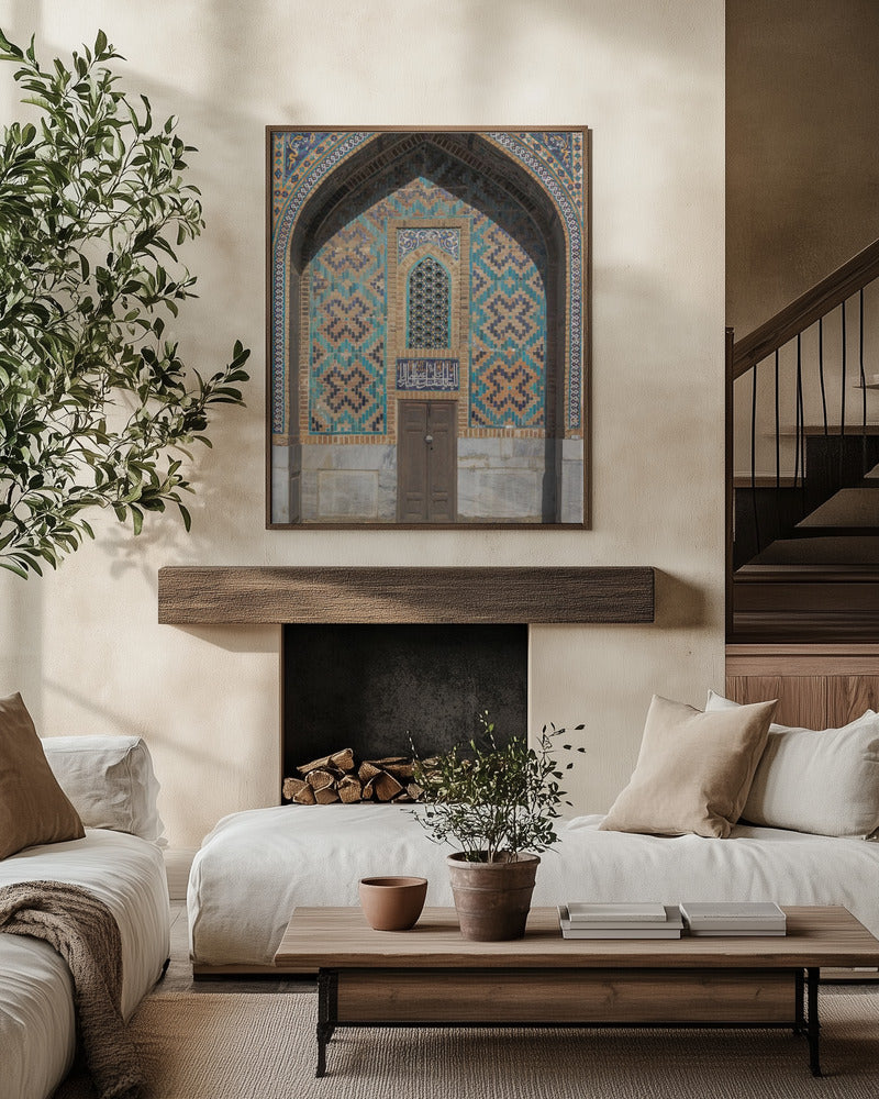Doorway on the Silk Road Art Print