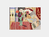 Matisse: "Femme Et Anémones" Art Print