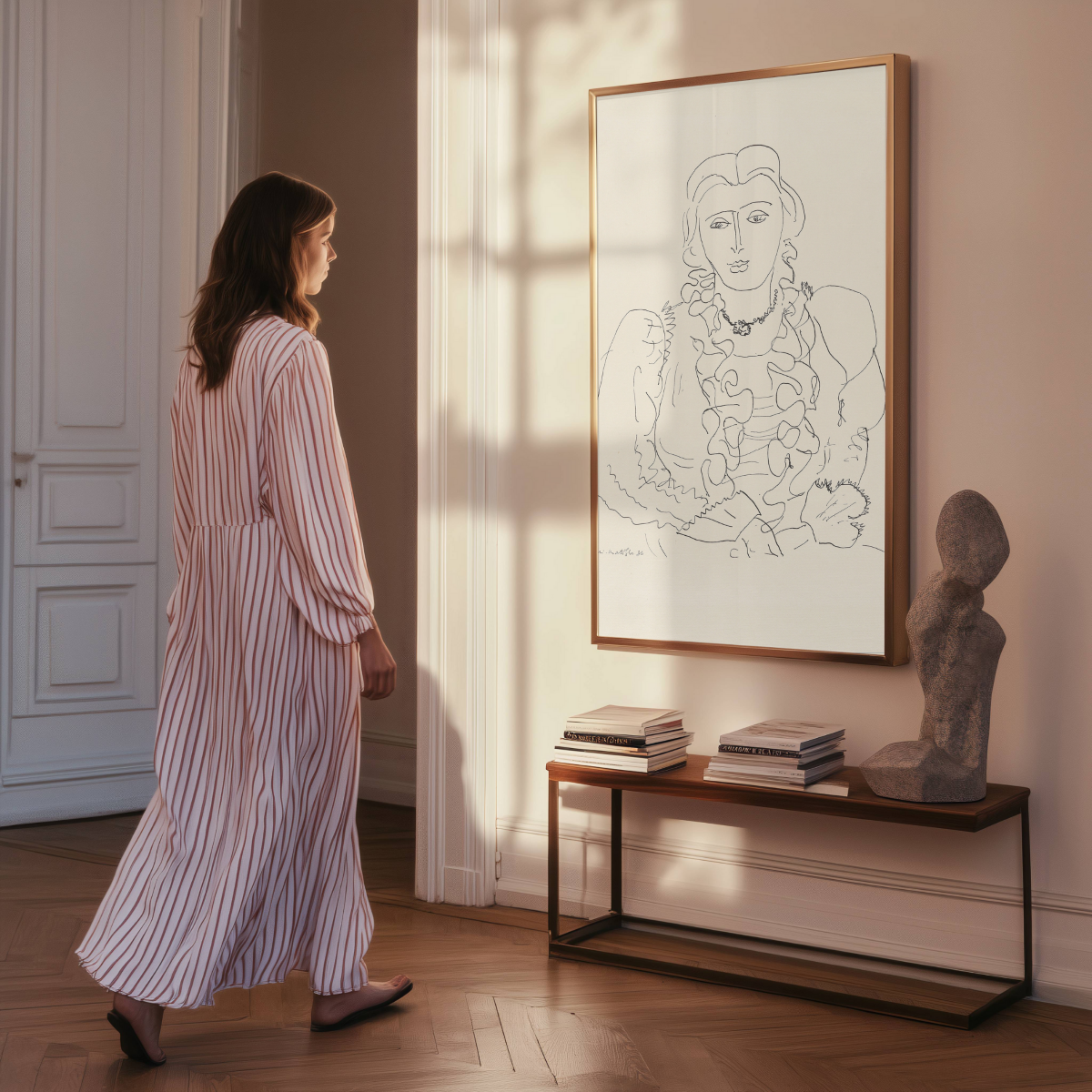 Matisse: "Sitzende Frau (1936)" Art Print