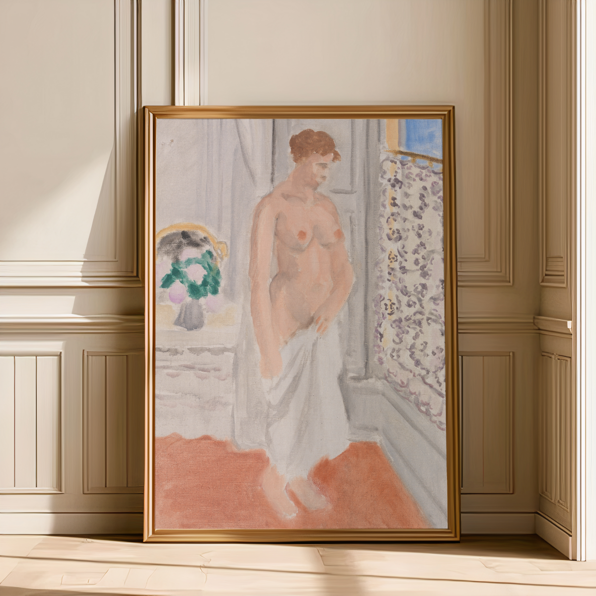 Matisse:  "Standing Nude near Window (1919-1920)" Art Print