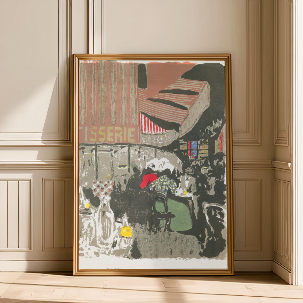 Édouard Vuillard "The Pastry Shop (1899)" Art Print