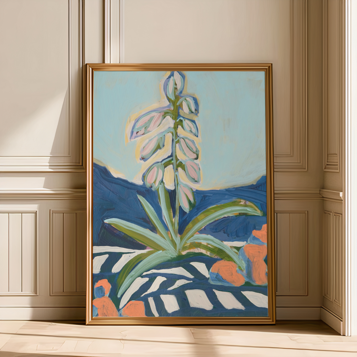 Abstract Yucca Art Print