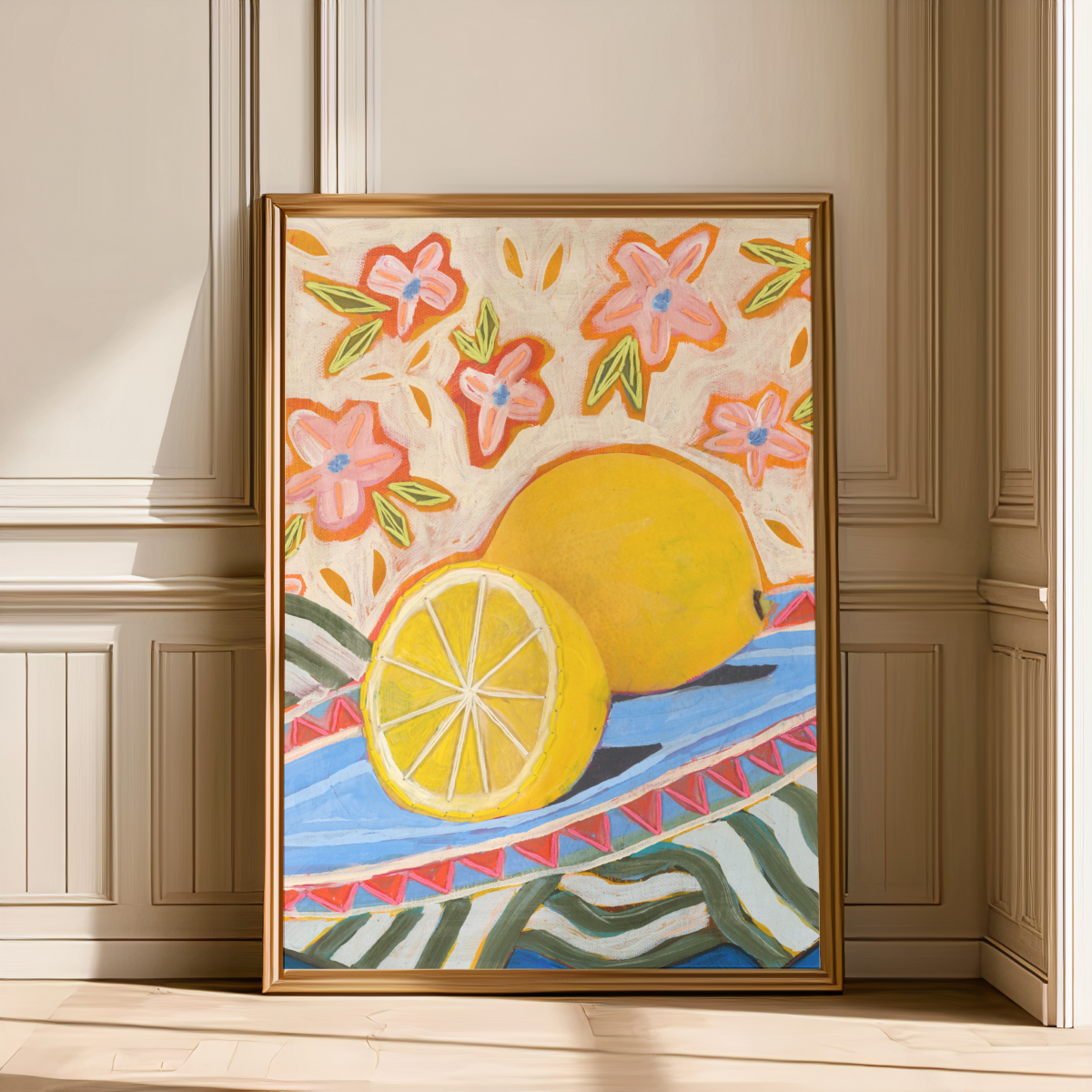 Lemon Art Print