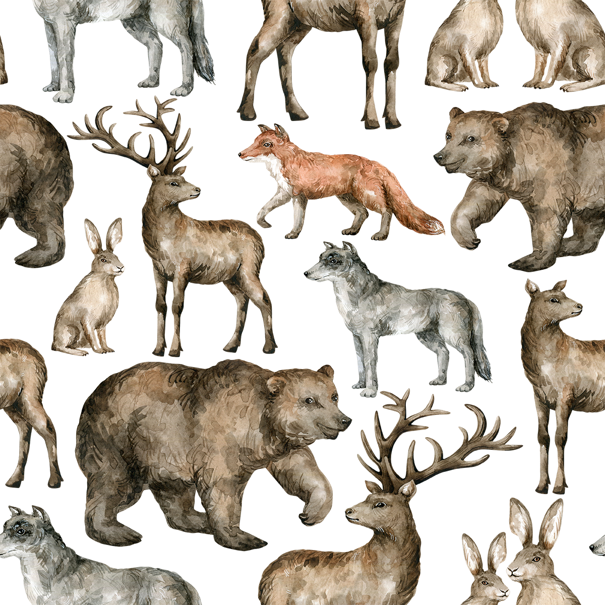Bears & Friends Wallpaper