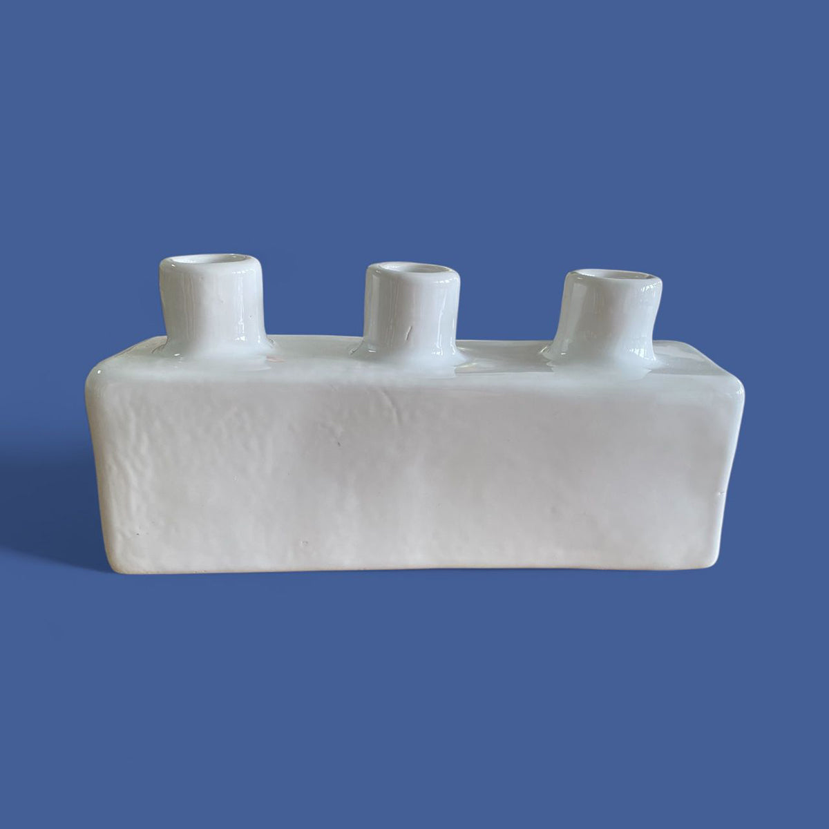 Lustre White Vase