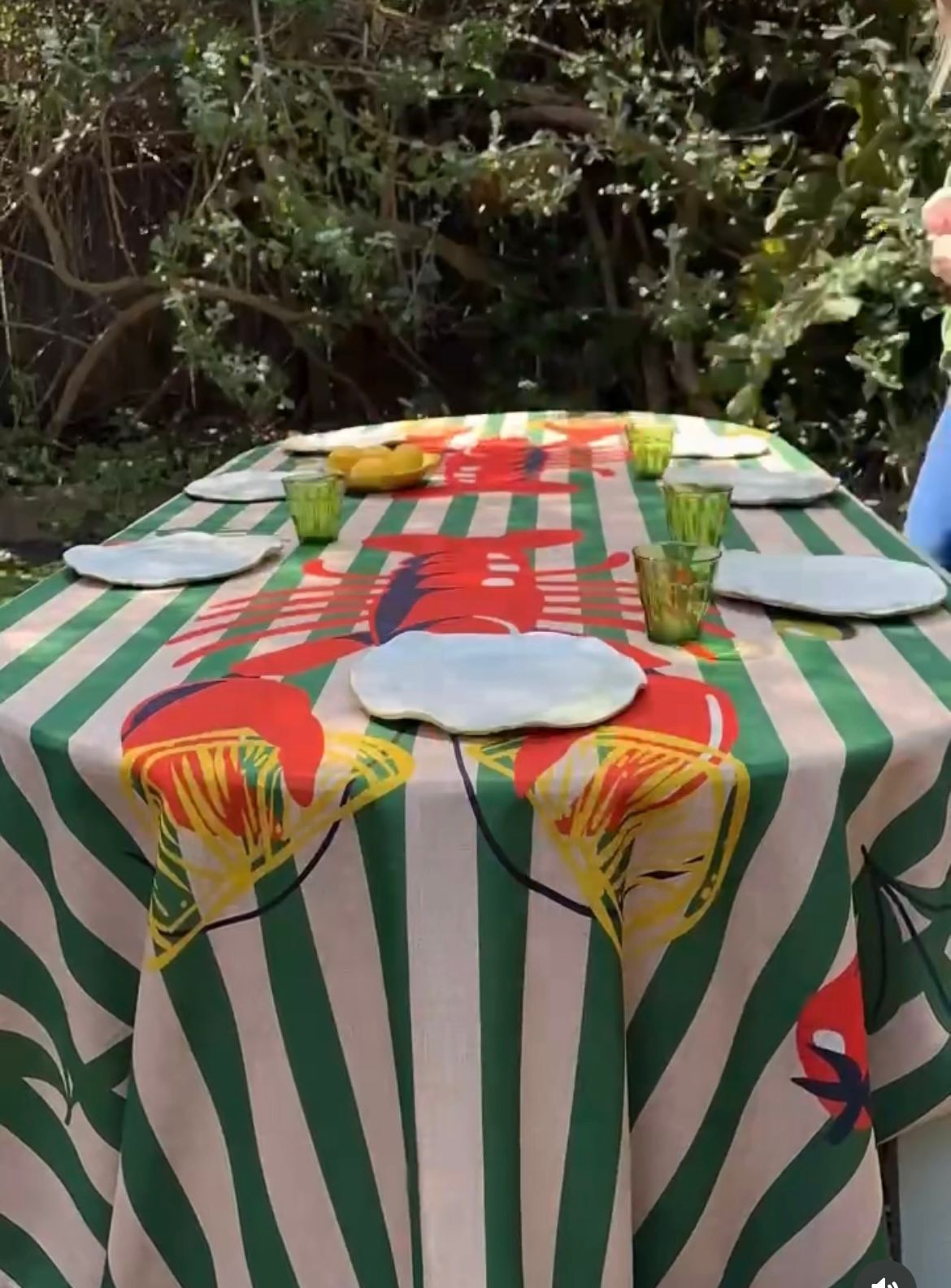 Costa Verde Tablecloth
