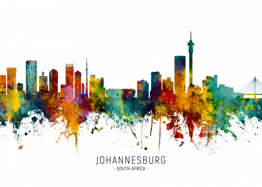 Johannesburg Art Print
