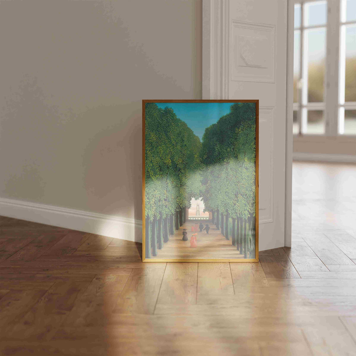 Henri Rousseau "The Avenue in Saint-Cloud Park (ca. 1908)"