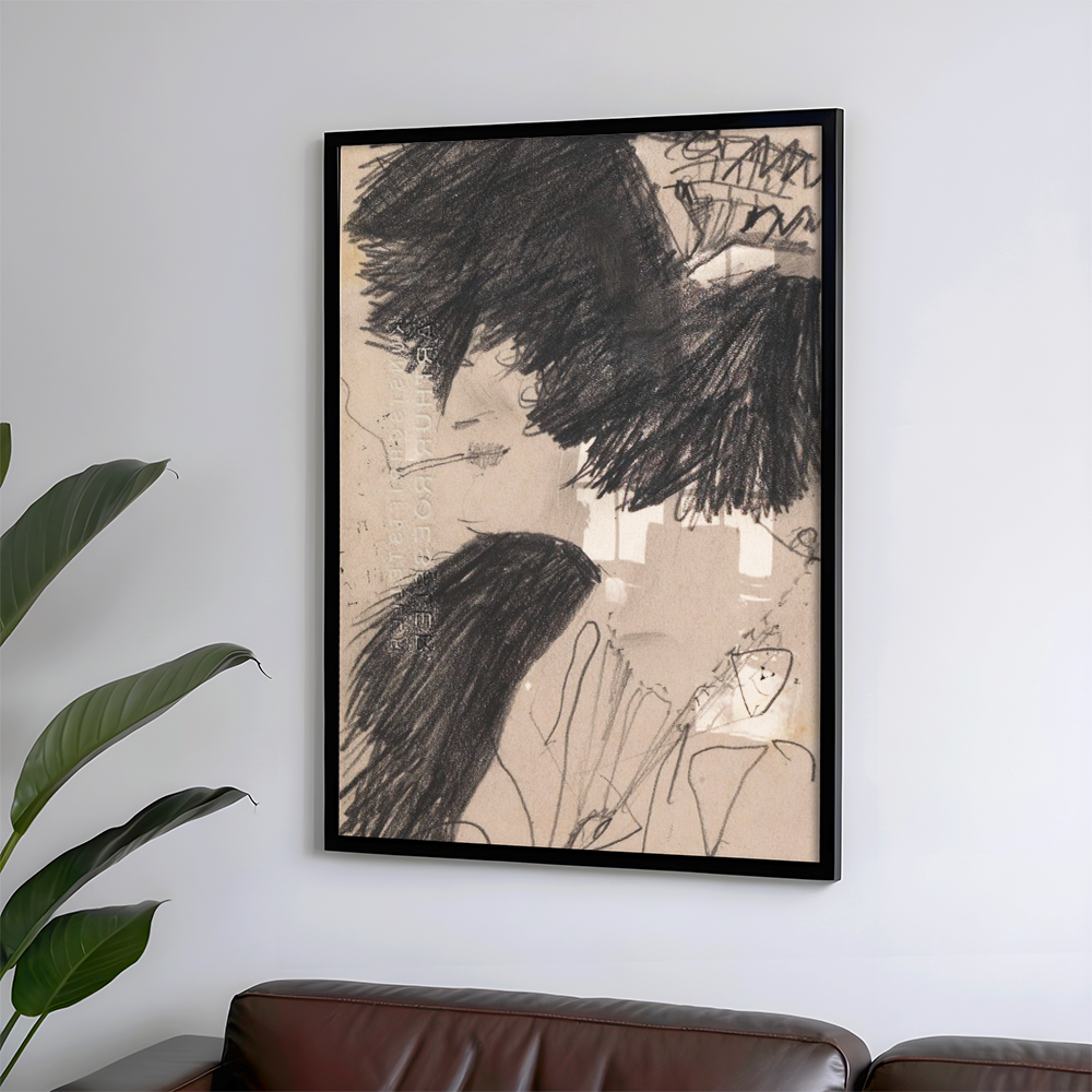 Egon Schiele "Grete Wolf (1913)" Art Print