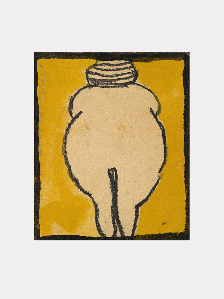 Egon Schiele "Venus von Willendorf (1918)" Art Print