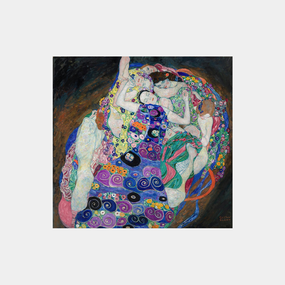 Gustav Klimt: "The Maiden (1913)" Art Print