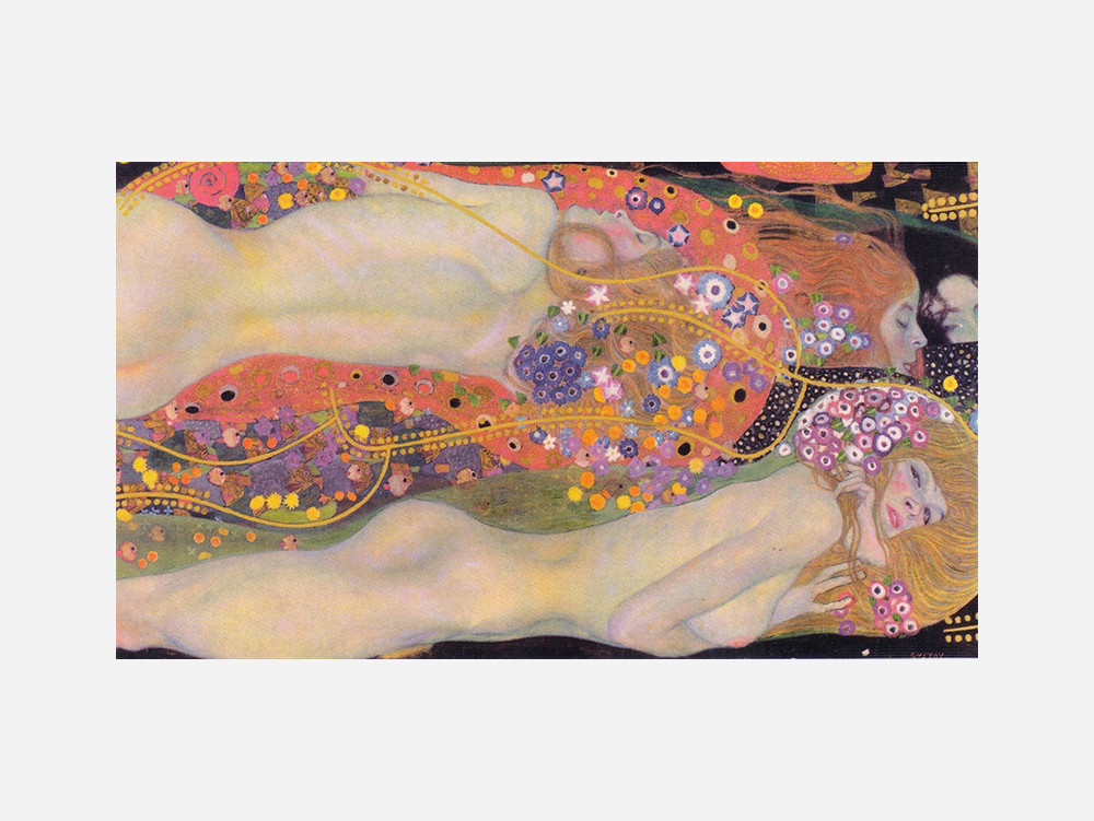 Gustav Klimt: "Water Serpents II (1907)" Art Print