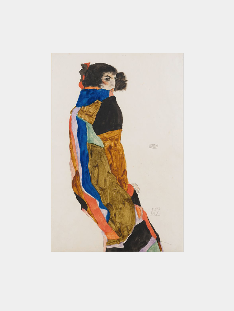 Egon Schiele "Moa (1911)" Art Print