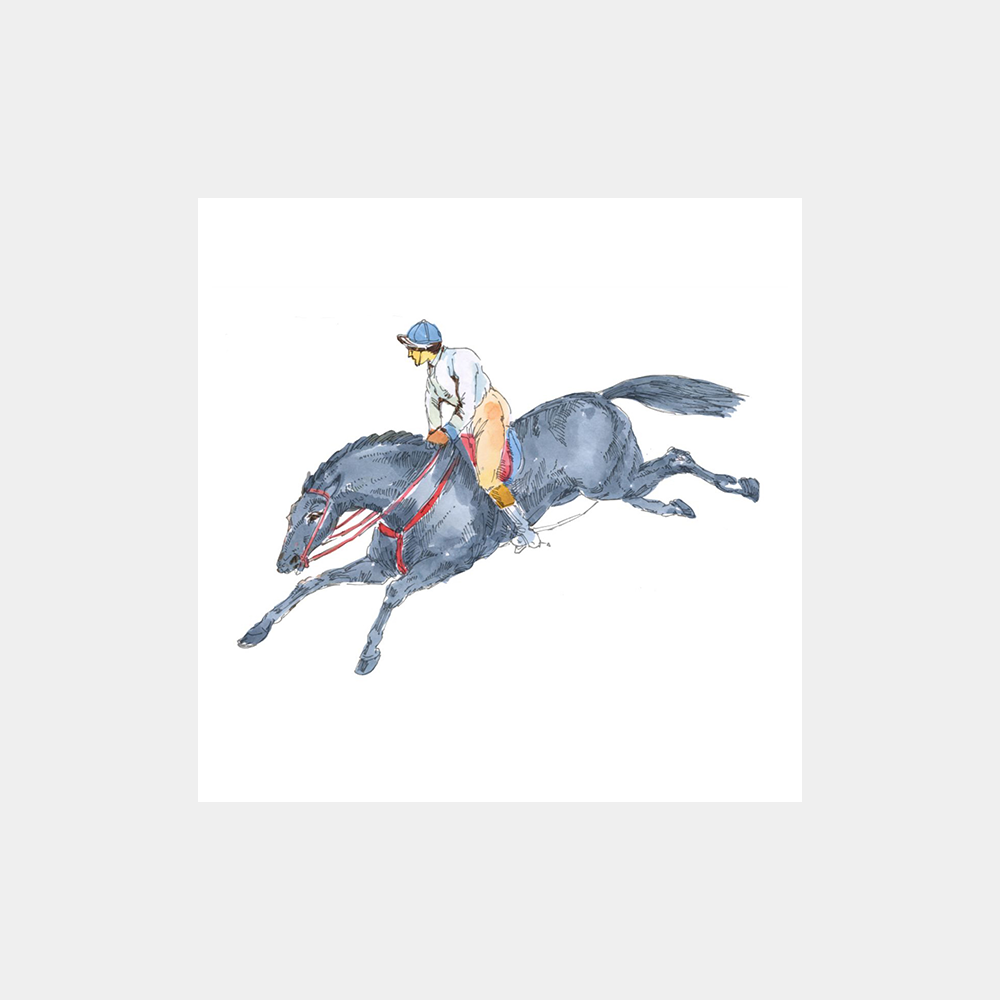 Equestrian Molly Art Print
