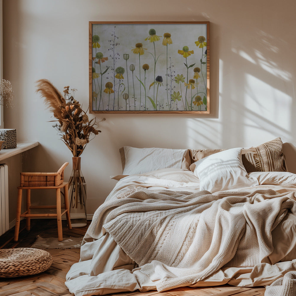 Helenium Art Print