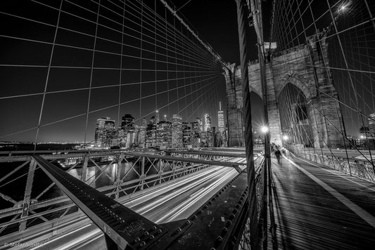 Brooklyn bridge lights