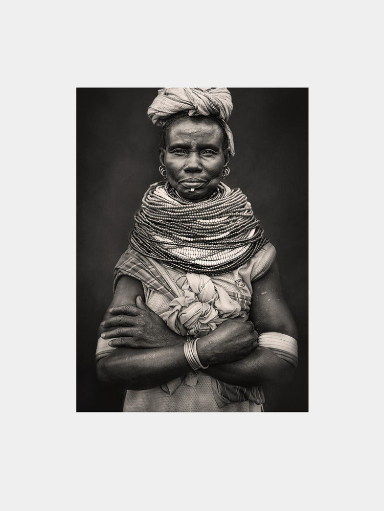 Nyangatom woman Art Print