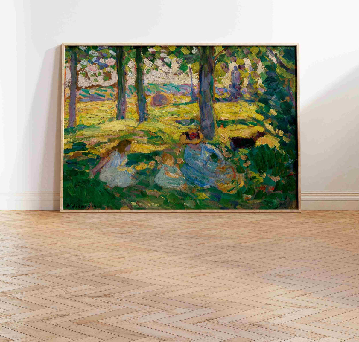 Henri Lebasque "Montévrain, la partie de campagne (1903)"