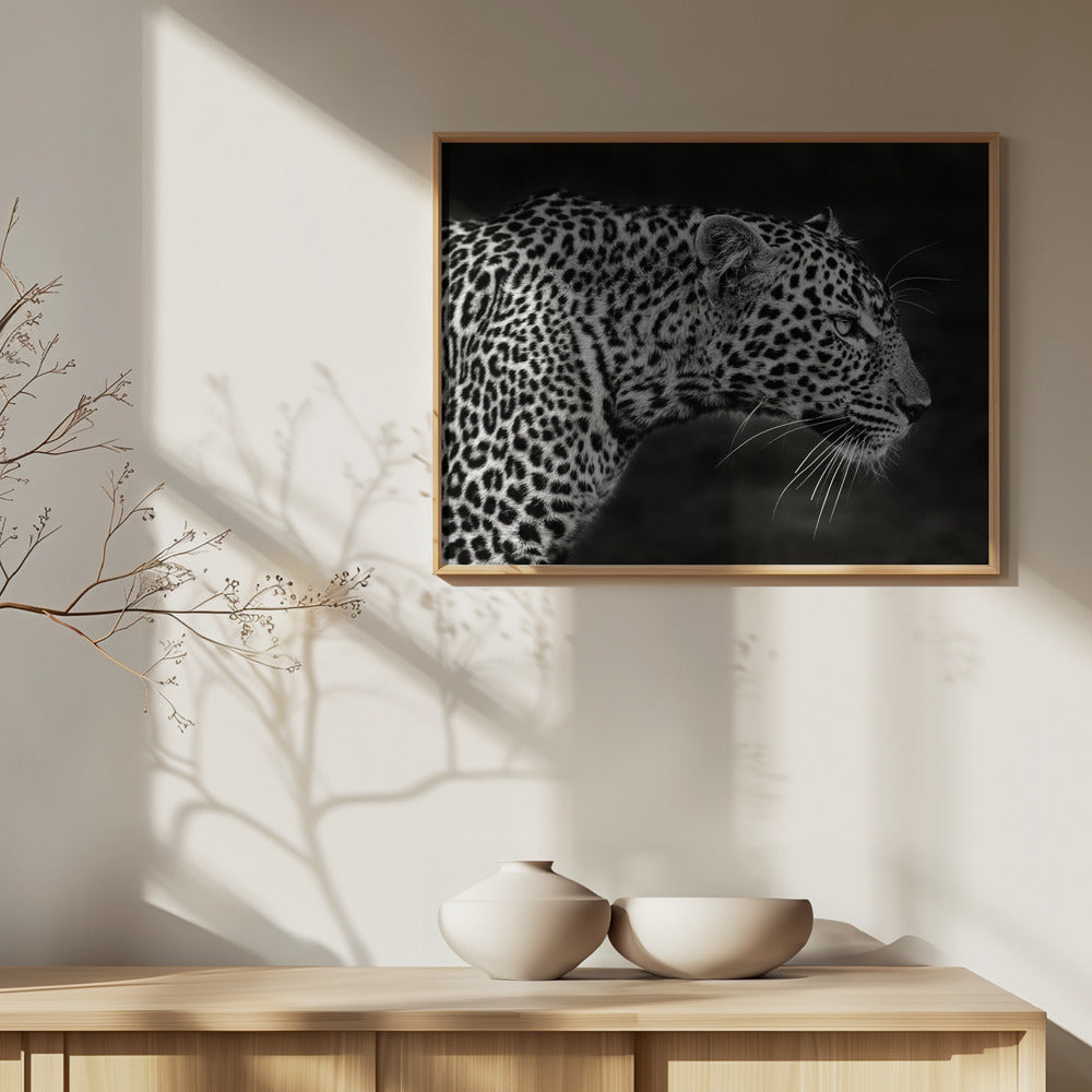 Leopard Close Up Art Print