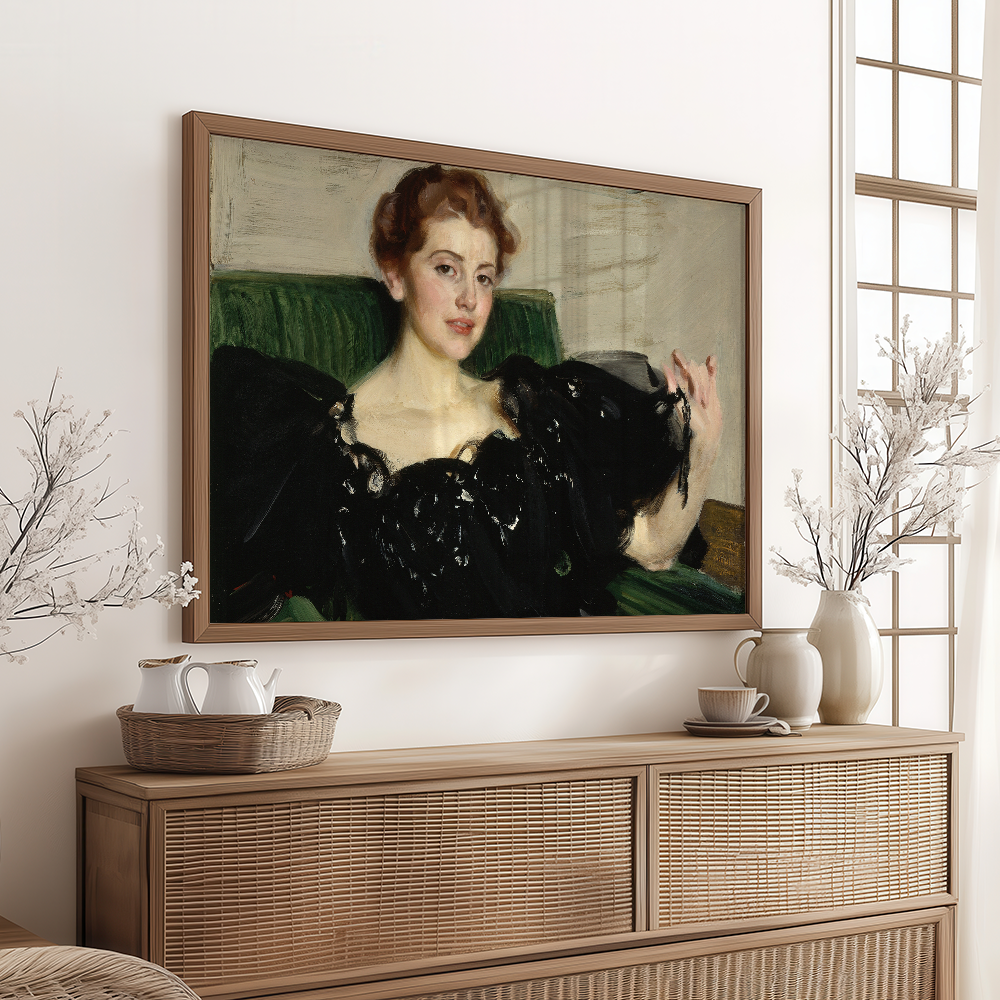 Anders Zorn: "Lucy Turner Joy (1897)" Art Print