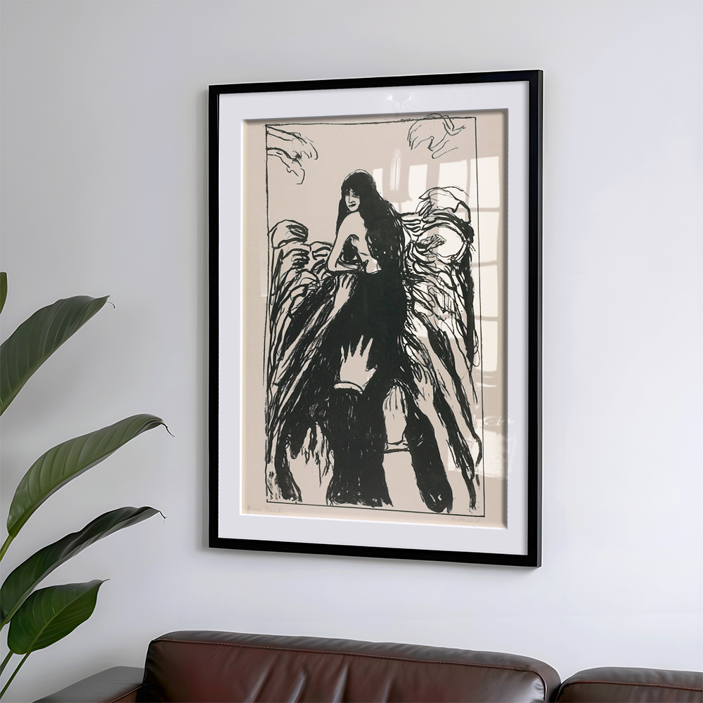 Edvard Munch: "The hands (1895)" Art Print