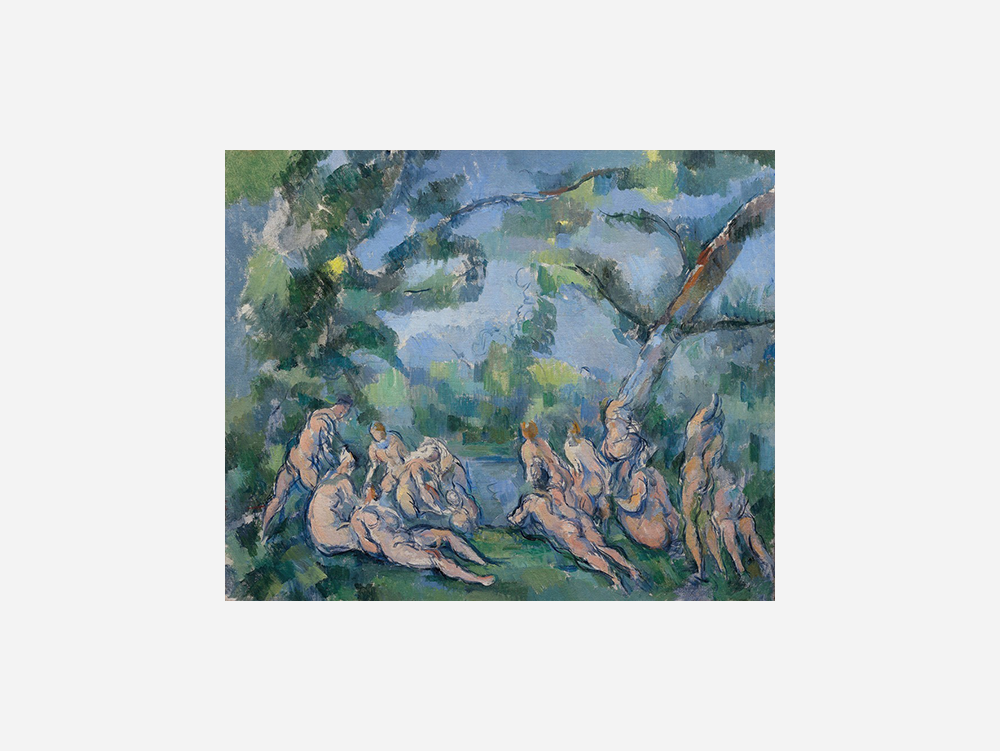 Paul Cézanne: "The Bathers" Art Print