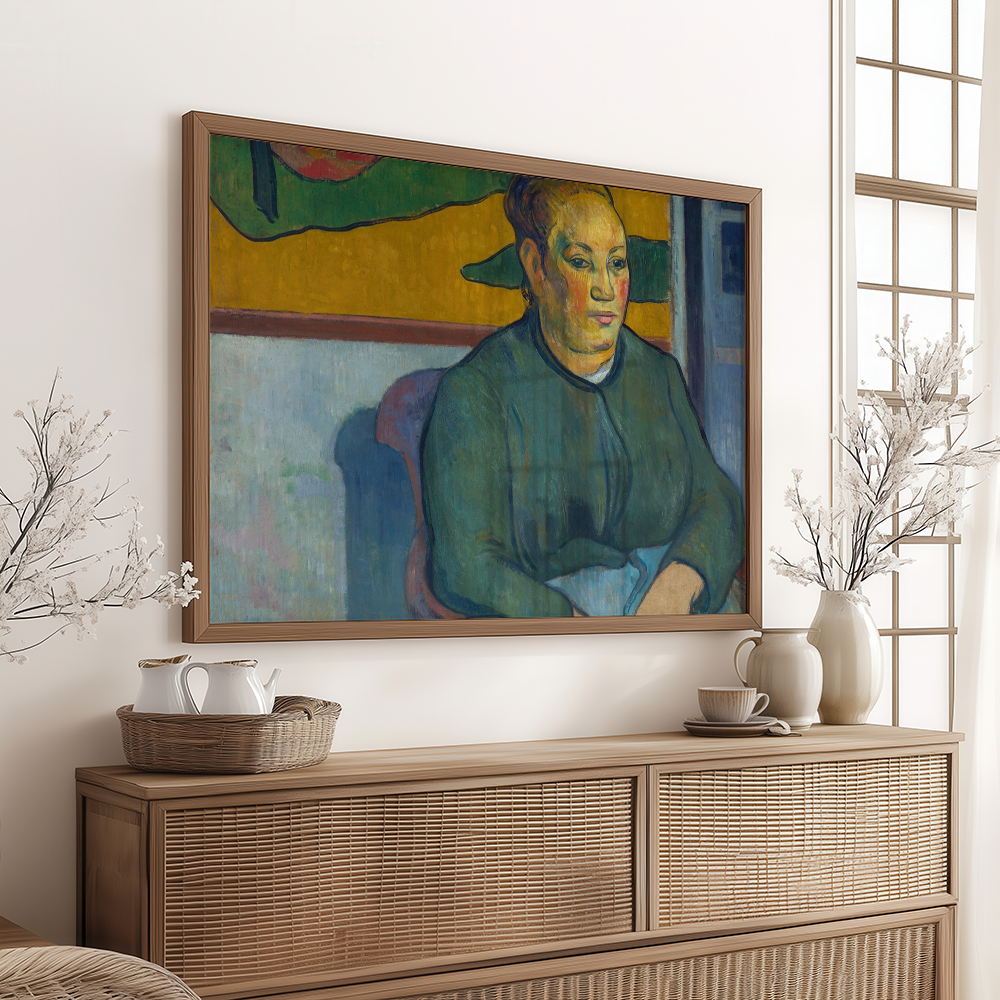 Paul Gauguin: "Madame Roulin (1888)" Art Print