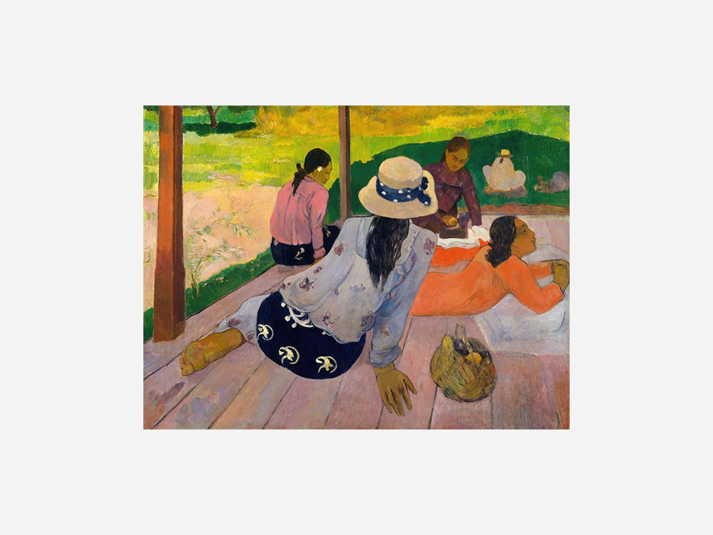 Paul Gauguin: "The Siesta" Art Print