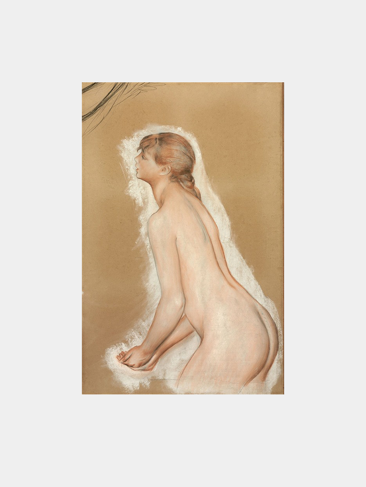 Renoir: "Splashing Figure" Art Print