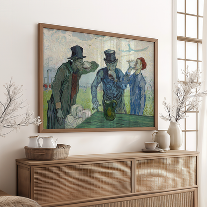 Van Gogh "The Drinkers (1890)" Art Print