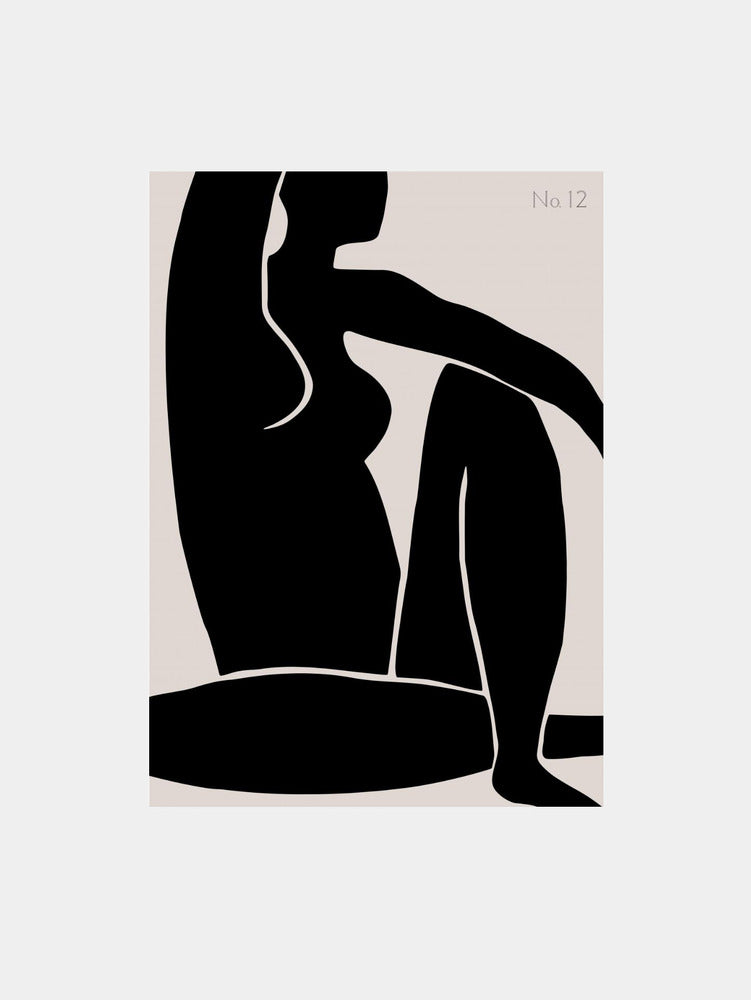 Figure XII Art Print Art Print