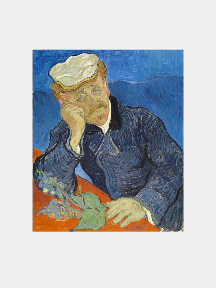 Van Gogh "Dr Paul Gachet (1890)" Art Print