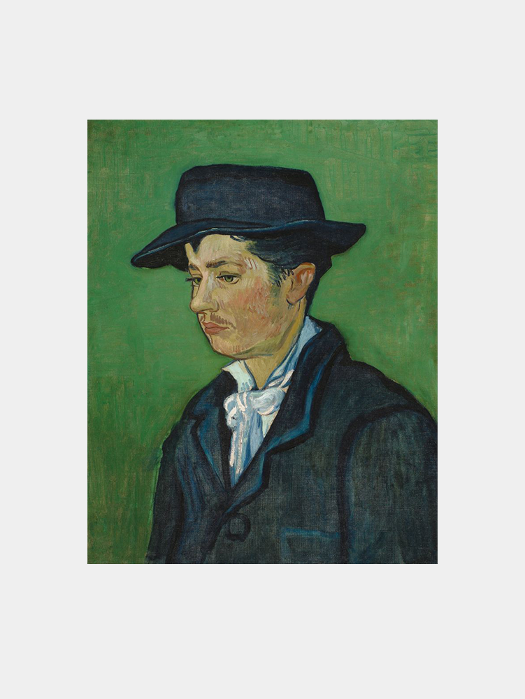 Van Gogh "Portrait Of Armand Roulin (1888)" Art Print