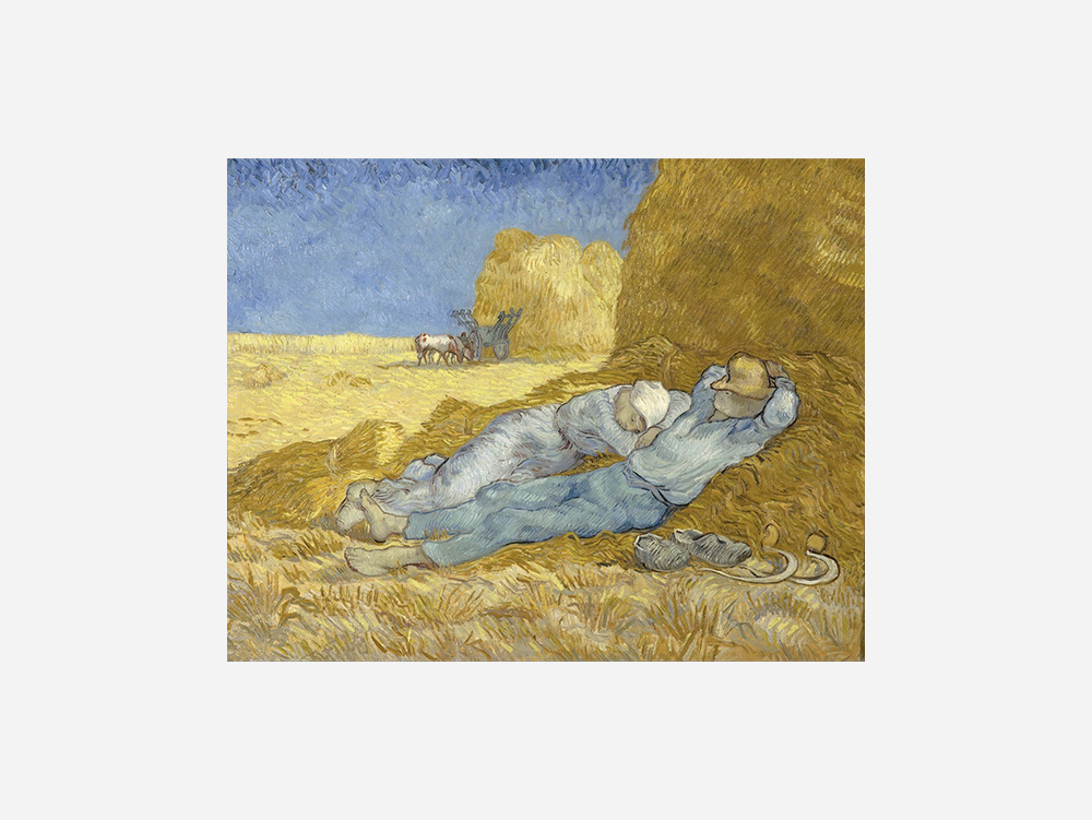 Van Gogh "The Siesta" Art Print