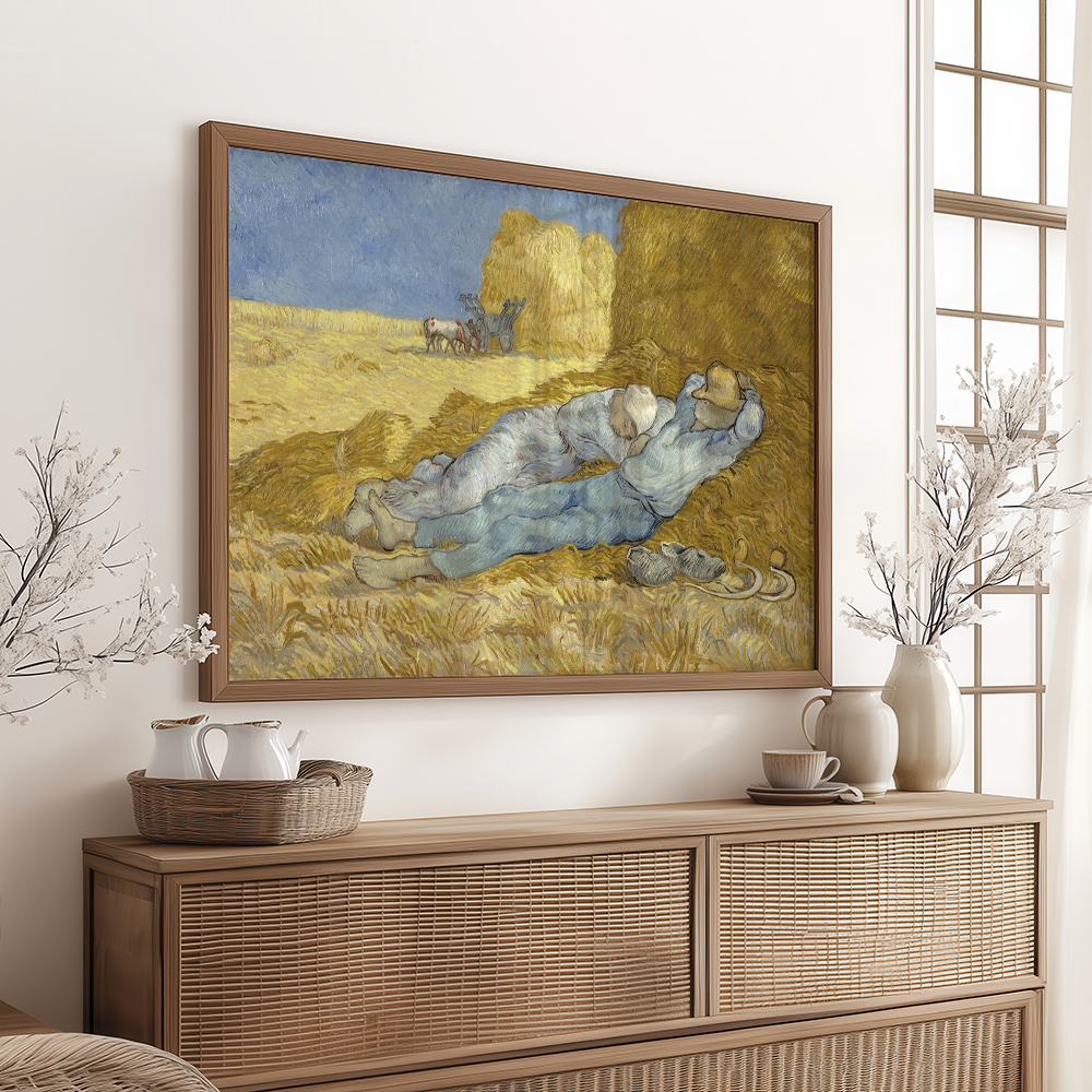 Van Gogh "The Siesta" Art Print