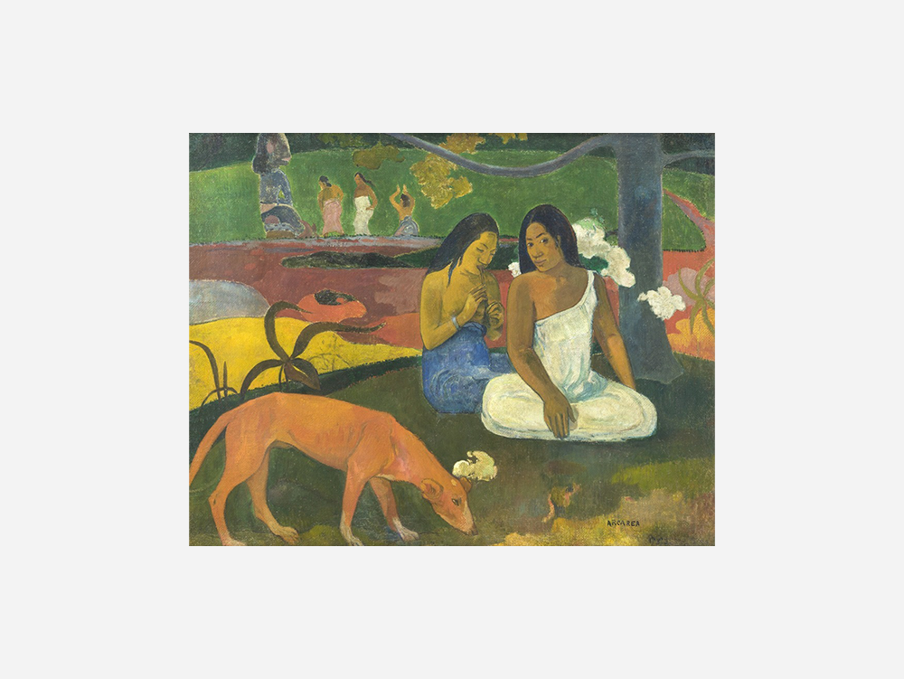 Paul Gauguin: "Arearea (Joyfulness) (1892)" Art Print