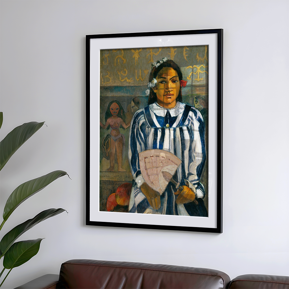 Paul Gauguin: "Many Parents" Art Print