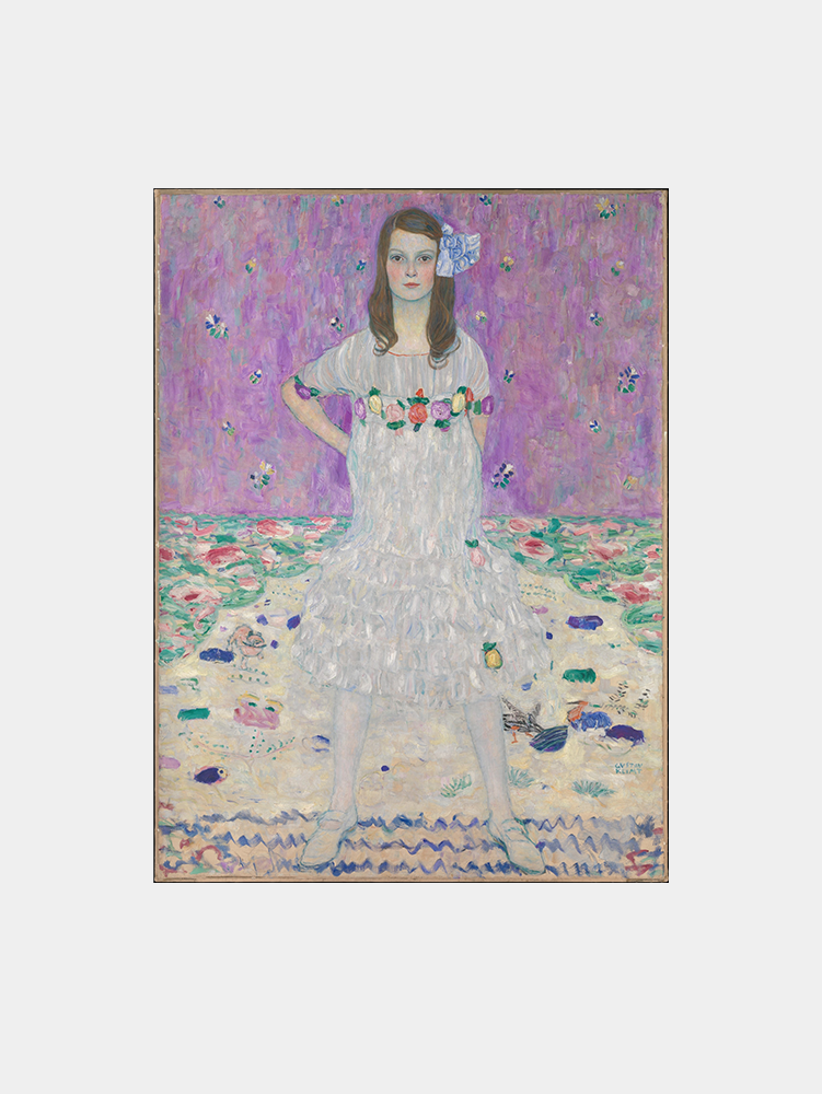 Gustav Klimt: "Mäda Primavesi (1912–1913)" Art Print