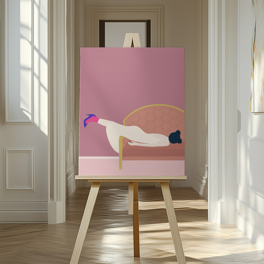 Maddies Mood Art Print