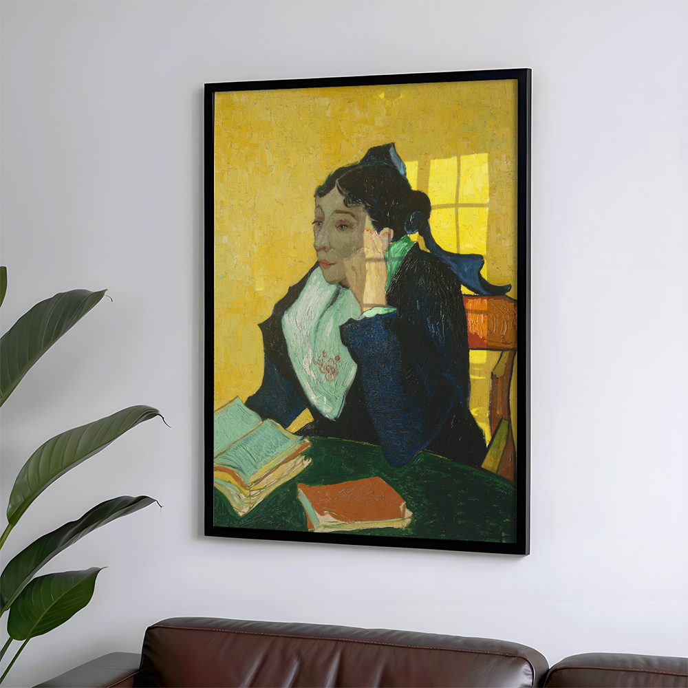 Van Gogh "L’Arlésienne; Madame Joseph-Michel Ginoux (Marie Julien, 1848–1911) (1888–89)" Art Print