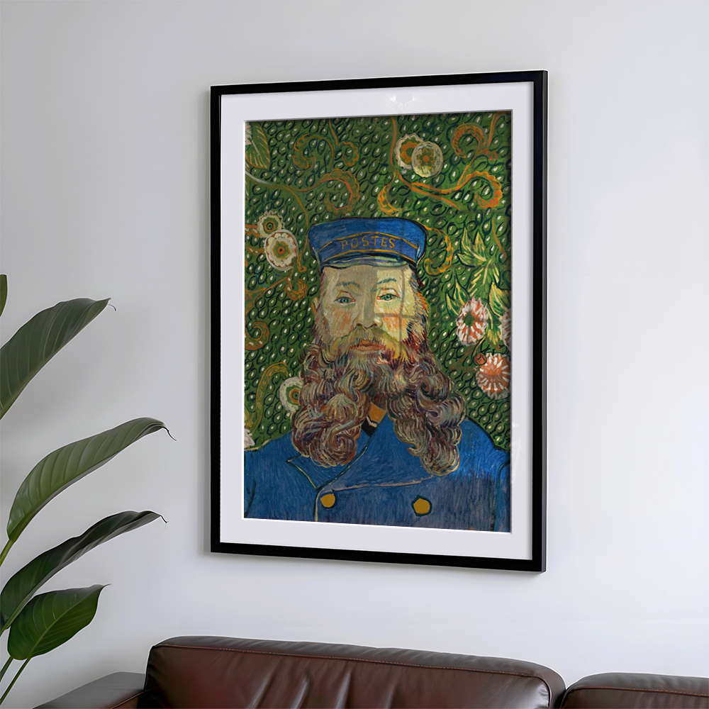 Van Gogh "Portrait of Joseph Roulin (1889)" Art Print
