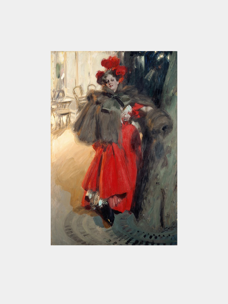 Anders Zorn: "Night Effect (1895)" Art Print