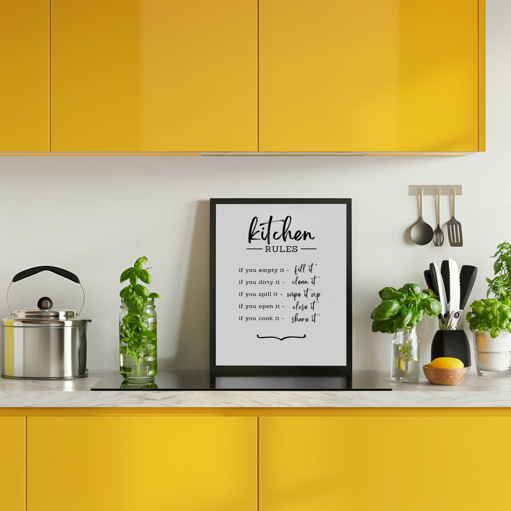 Essential Kitchen Etiquette