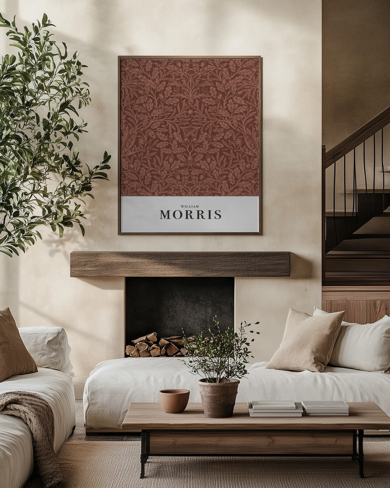 William Morris "Acorns and oak leaves" Art Print