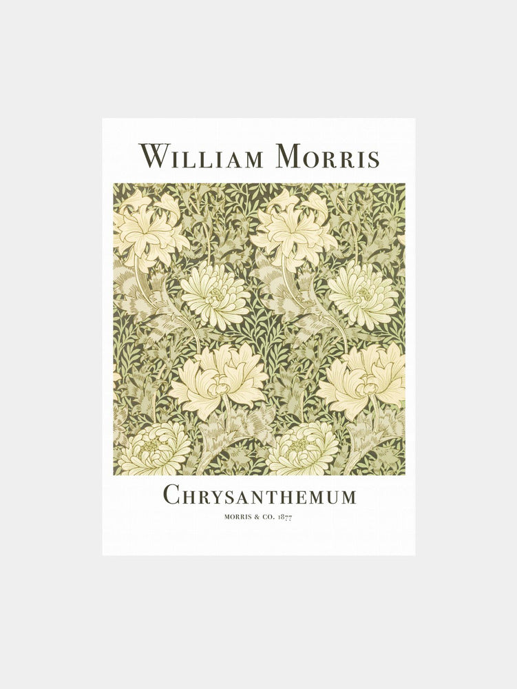 William Morris "Chrysanthemum" Art Print