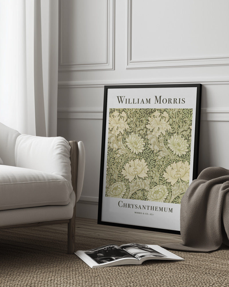 William Morris "Chrysanthemum" Art Print