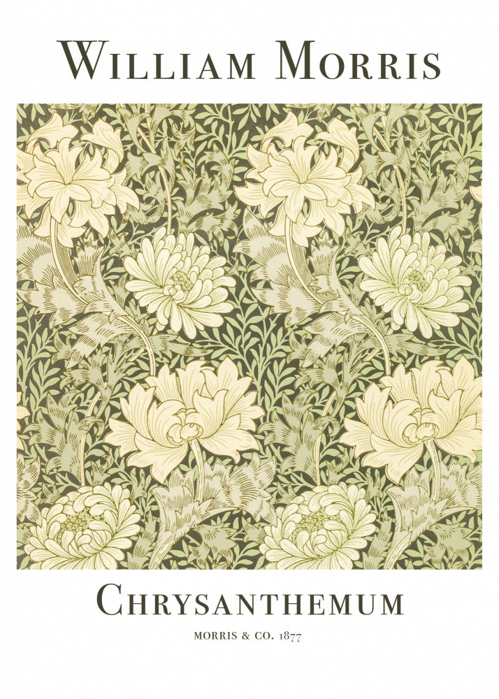 William Morris "Chrysanthemum"